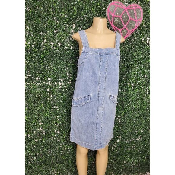 Wrap London denim romper - Picture 1 of 9